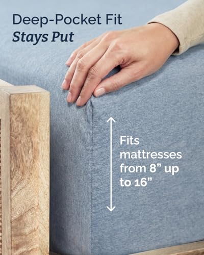 Full XL Sheets (39 - Heathered Blue / Full XL)