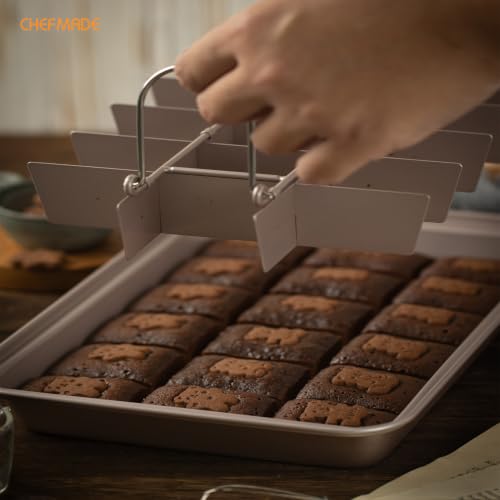 12 Inch Nonstick Brownie Pan (Brownie Pan with Dividers)