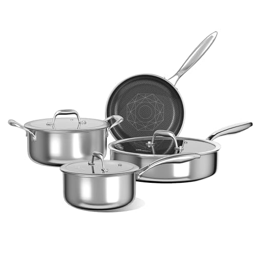 7pcs Stainless Steel Cookware Set