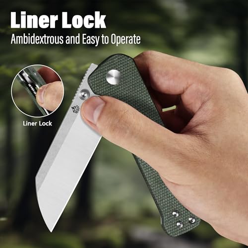 Penguin V2 Folding Pocket Knife (Green)