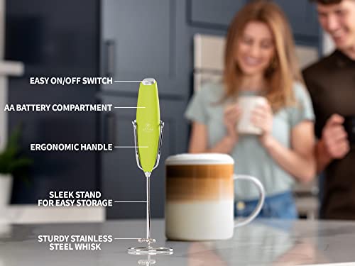 Milk Frother Wand (All Must Go Jade Green / Gift Box Frother)