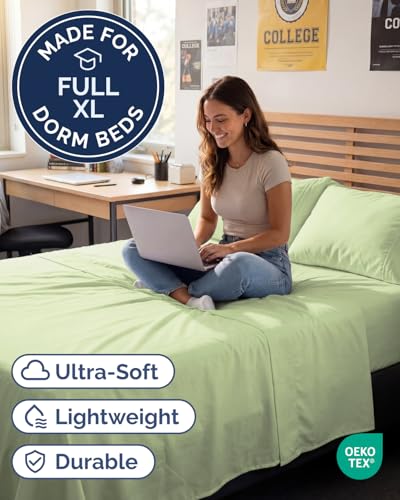 Full XL Sheets (16 - Light Sage Green / Full XL)
