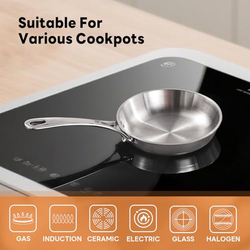 0.12QT Mini Sauce Pan (0.12 QT / Silver)