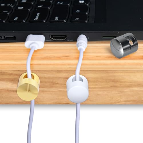 8 Sets Charger Holders for Cords (8 Sets / 8 colors)