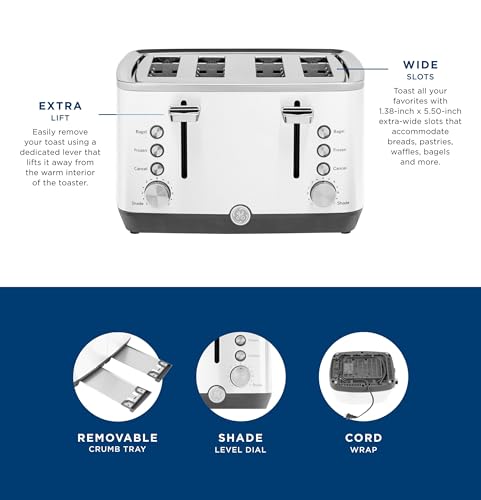 4 Slice Toaster (4-Slice / White)