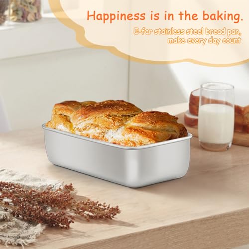 Stainless Steel Loaf Pan Set of 10 (10 Count)