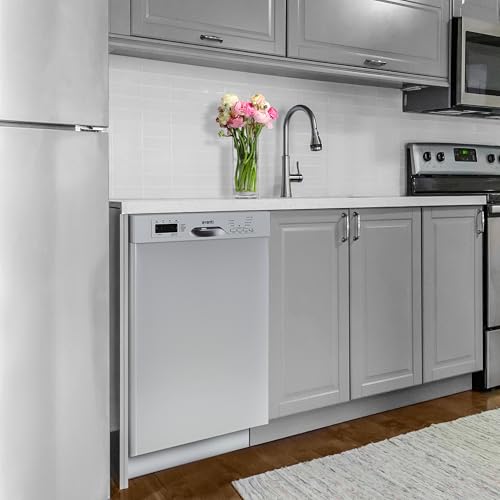 18 Inch Dishwasher Machine with LED Display (Stainless Steel / 18-Inch)