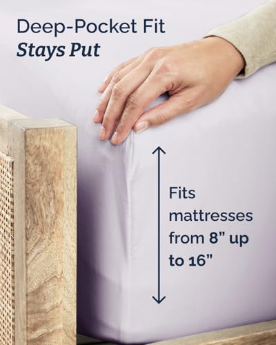 Twin XL 3 Piece Sheet Set (33 - Light Lavender / Twin XL)