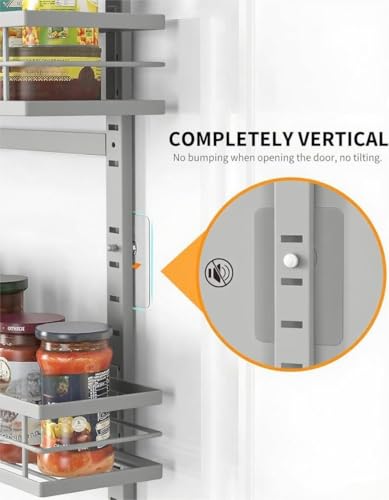 Grey 9 Tier Over The Door Pantry Organizer (9-Tier Standard / Grey)