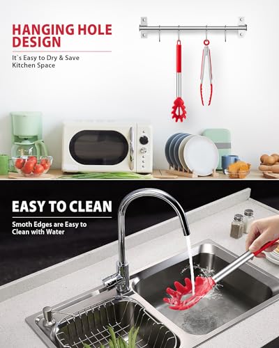 Silicone Spaghetti Spoon and Pasta Tong