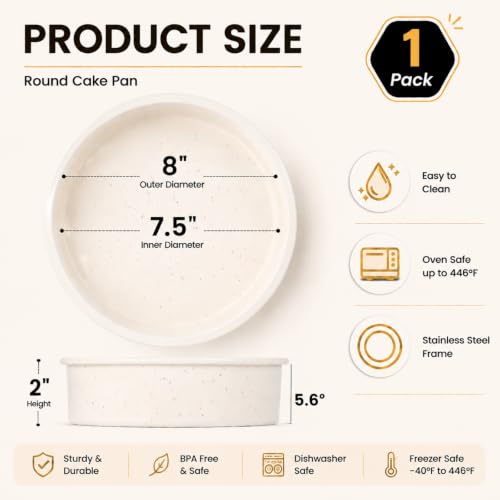 8 Inch Round Cake Pan