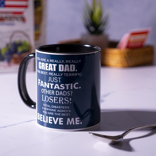 Best Dad Ever Mug 11oz Funny Coffee Mug (DAD)