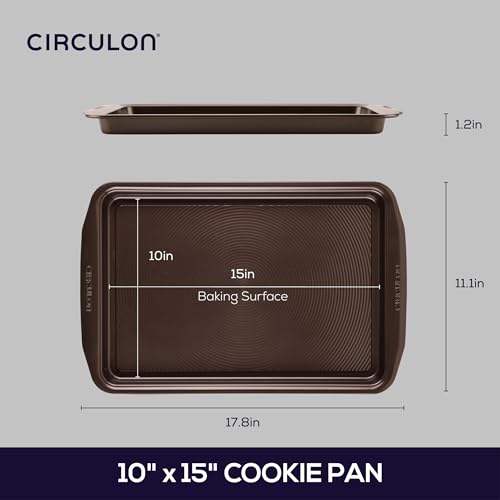 Nonstick Bakeware (10" x 15" / Chocolate)