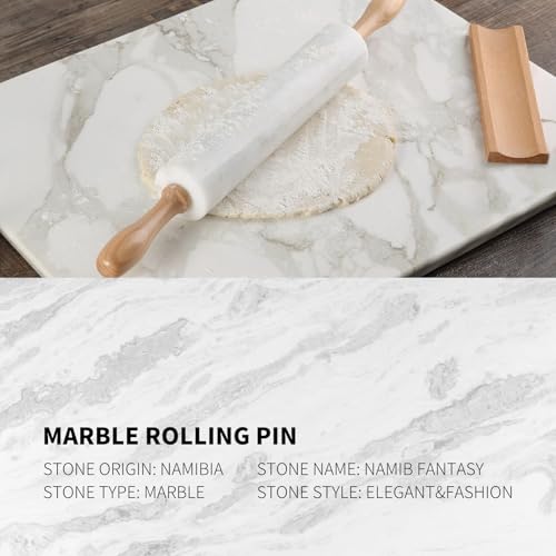 Marble Rolling Pin (Namibia Marble)