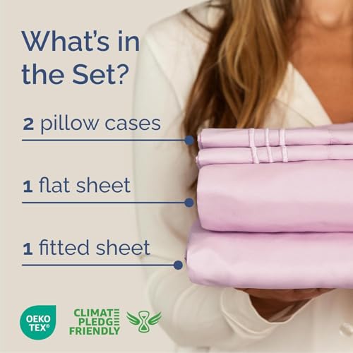Cal King Size 4 Piece Sheet Set (32 - Light Pink / California King)