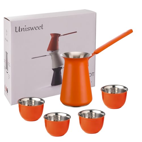 Turkish Coffee Pot Set (SET-Orange)