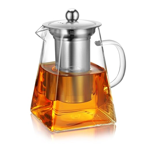 Glass Teapot with Infuser (31oz(900ml))