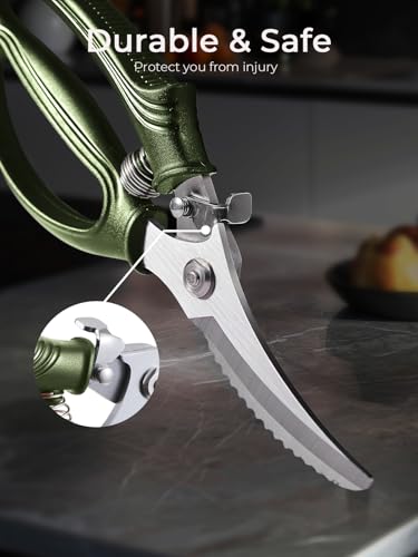 Poultry Shears (Olive Green)