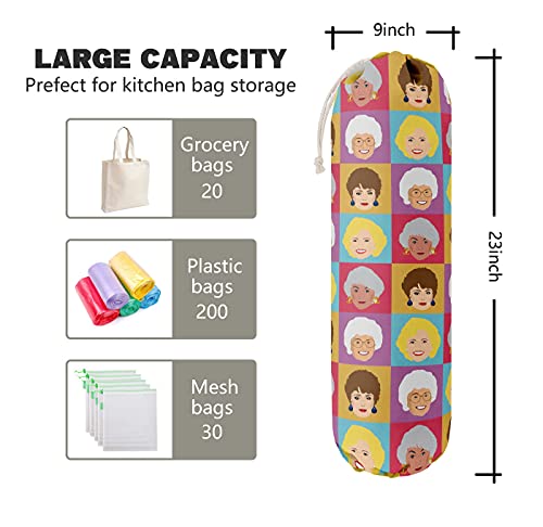 Golden Girls Grocery Bags Holder Organizer For Shopping Bags (The Bag Bag08)