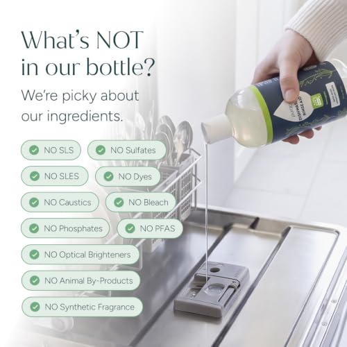 Dishwasher Rinse Aid Cleaner (12 Fl Oz (Pack of 1))