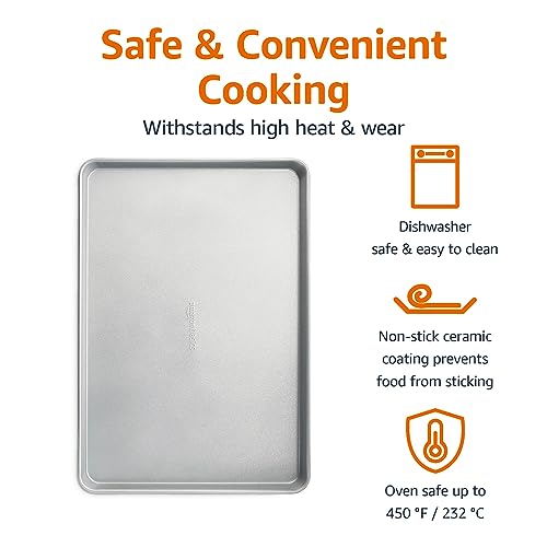 Ceramic Nonstick Baking Sheet & Cooling Rack Set