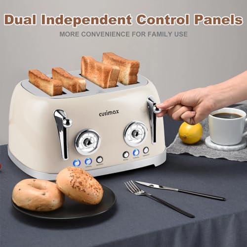 Toaster 4 Slice (Cream / 4-slice)