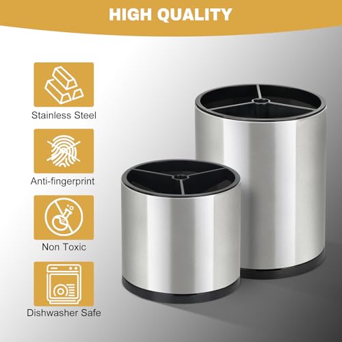 2Pack Kitchen Utensil Holder Set