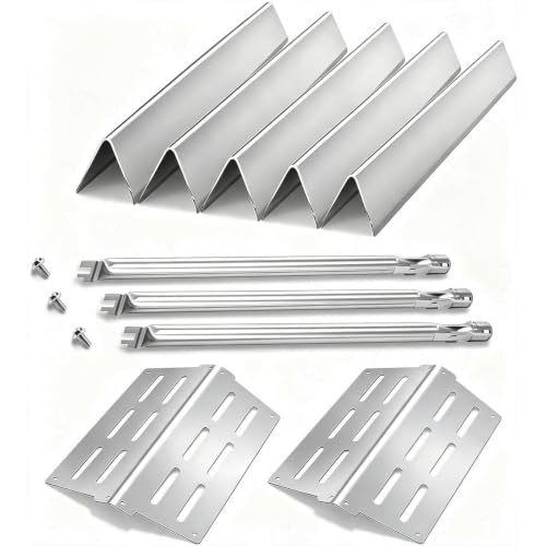 Genesis Grill Parts for Weber E310 E320 E330 EP310 EP320 EP330 (Silvery-Repair Set)