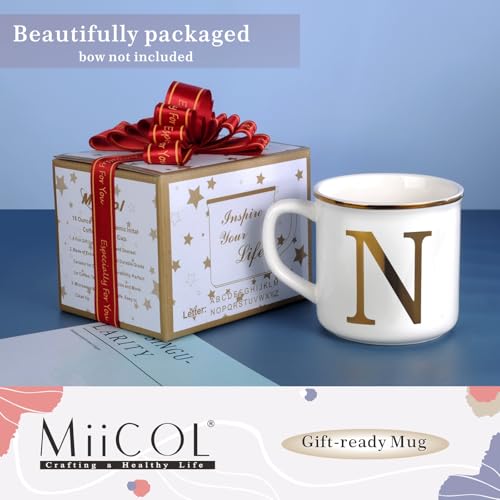 Ceramic Coffee Mug 16oz (Letter N Mug)