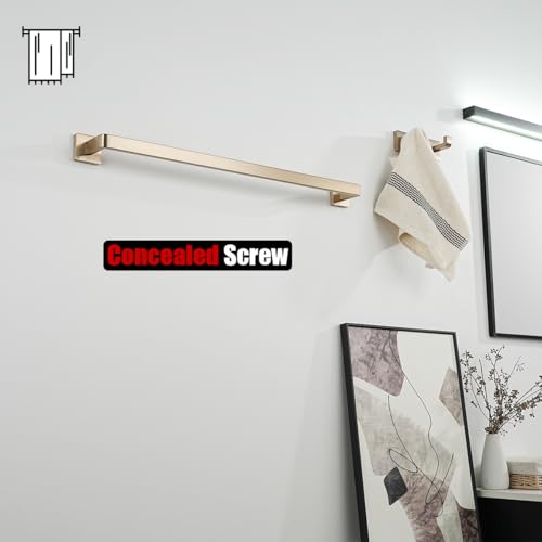Champagne Bronze Towel Bar (26.41 Inch / Champagne Bronze)