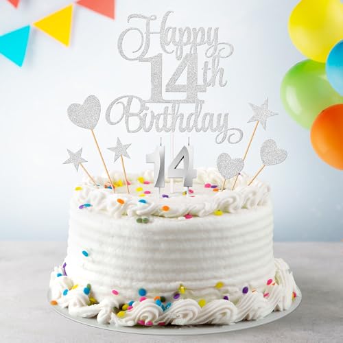 14th Birthday Cake Decorations