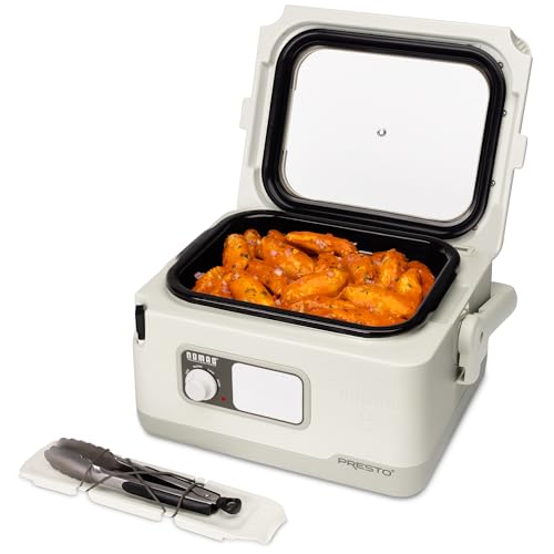 06030 8 quart Nomad Traveling Slow Cooker (White)
