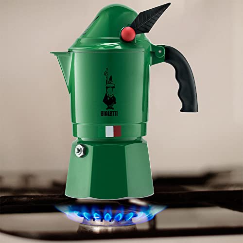Moka Express Alpina Stovetop Espresso Maker (3 Cups / Moka Alpina)