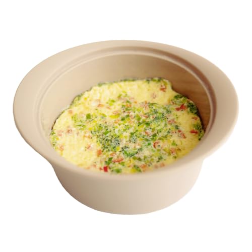 Microwave Silicone Steamer for Baby Food (Creme Brulee / 27.1oz (800ml))