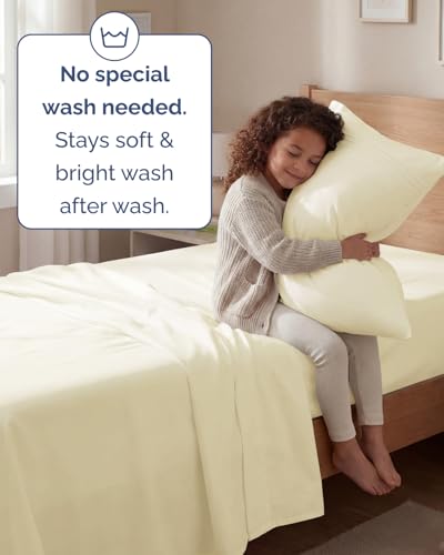 Twin Size 3 Piece Sheet Set (10 - Off White / Twin)