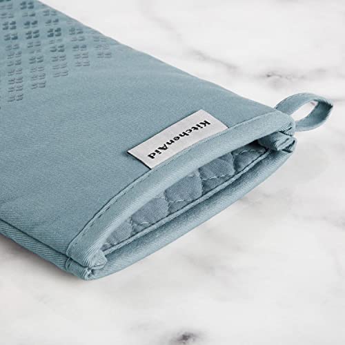 Asteroid Oven Mitt Set (7"x12.5" / Fog Blue)
