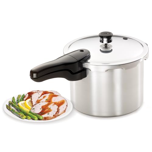 01264 6 Quart Aluminum Pressure Cooker (6 Quarts / Cooker)