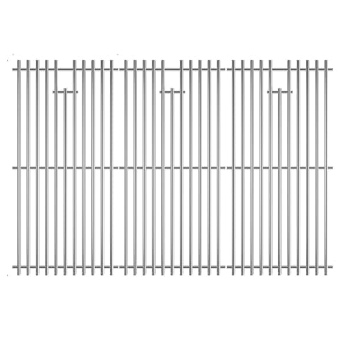 16 15 16" Grill Grates for Charbroil Advantage 4 Burner 463344116 463343015 463344015 463240015 463340516 (16-15/16" D x 24-15/16" W)