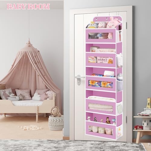 Over The Door Organizer (D Pink / 1 Pack)