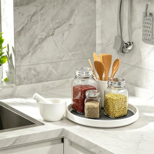 Lazy Susan Turntable Organizer 2 Pack