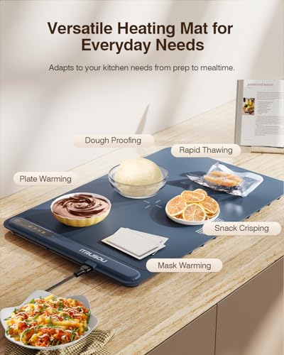 Warming Mat for Food (Blue / Large)