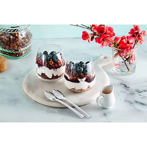 Mini Spoons for Desserts (Mini Silver Spoon)