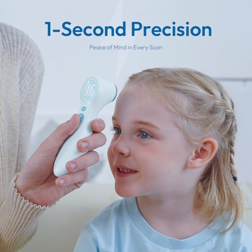 No Touch Thermometer for Kids and Adults (Blue)