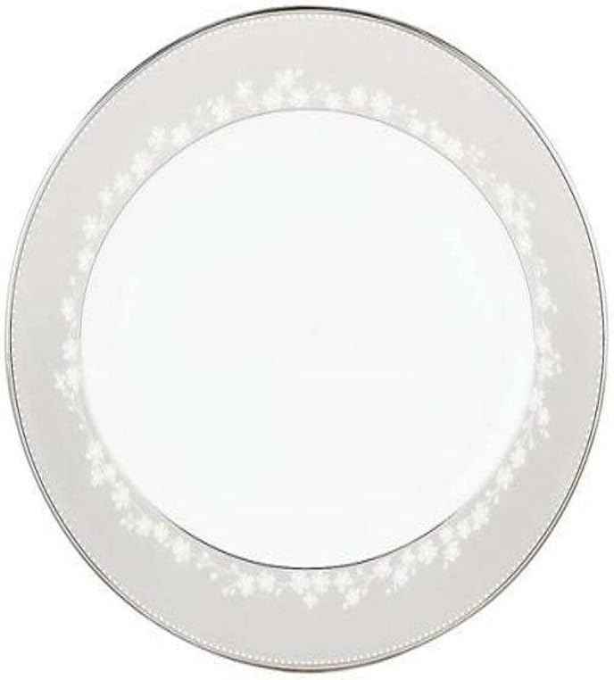 Lenox Bellina Bone China Platinum Banded 13" Oval Platter