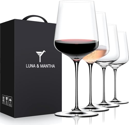 Red Wine Glasses Set of 4 (4 Count)