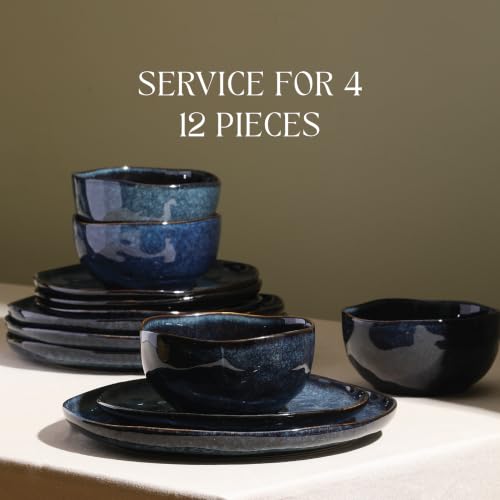 Stone + Lain Mirella 12 (Blue / 12-Piece - Service for 4)