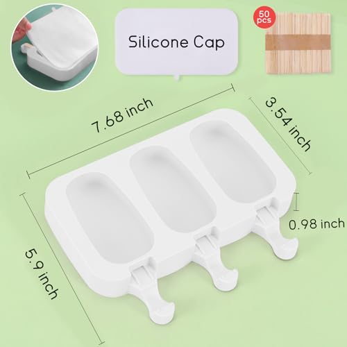 Popsicle Molds Set of 2 (White)
