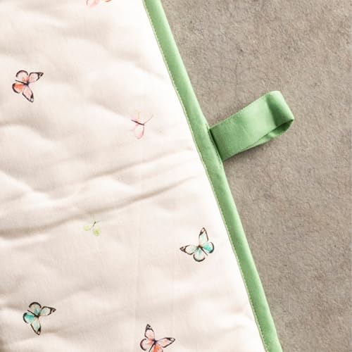 Double Oven Mitts 100% Cotton Double Oven Glove (019 - Botanical Fresh / 7" x 35" (Double Oven Mitt))