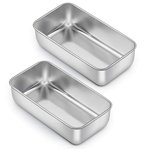 Loaf Pan for Baking Bread (2 Count)