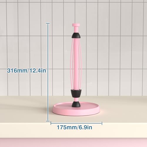 Pink Paper Towel Holder Countertop
